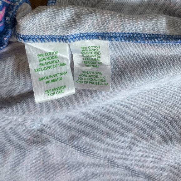 Lilly Pulitzer Jace Strapless Romper SZ S Boca Blue Its A Sailabration - Picture 12 of 14